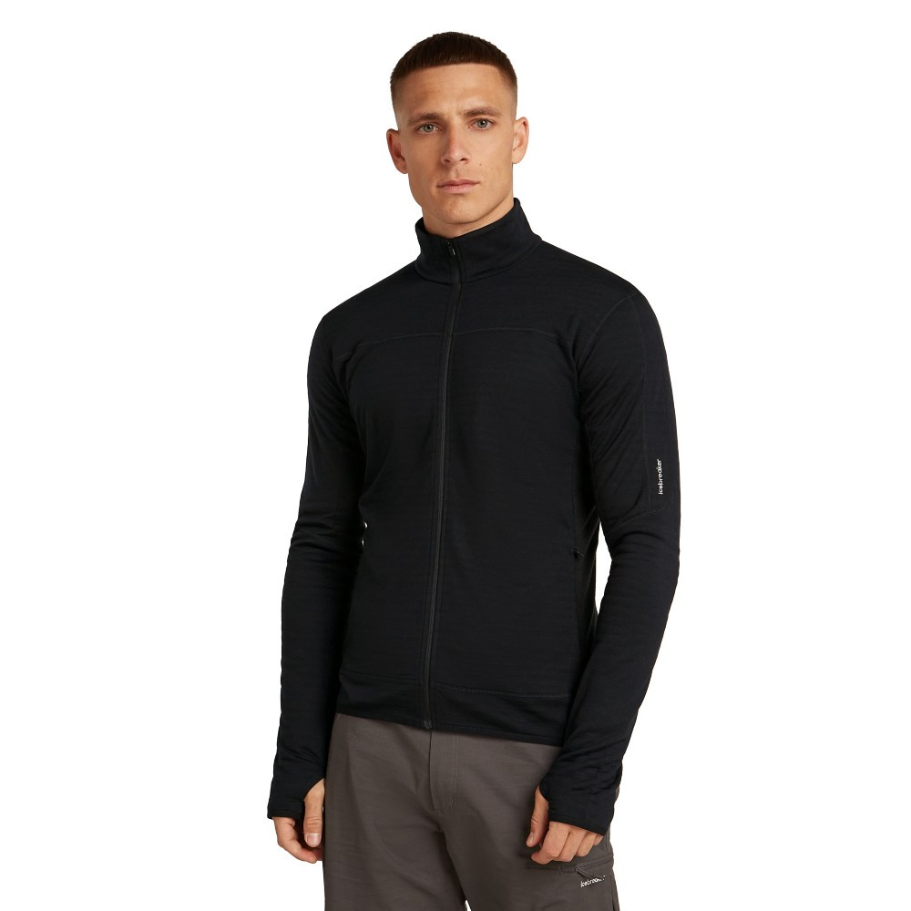 Icebreaker Merino Blend 300 RealFleece Descender Mens Long Sleeve